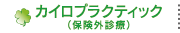 カイロプラクティック（保険外診療）